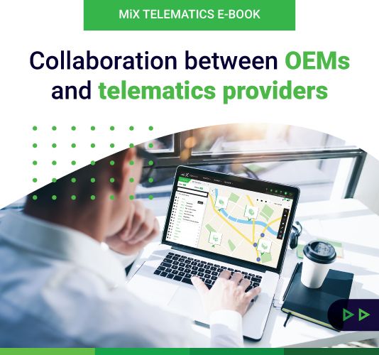 Collaboration between OEM's and telematics providers