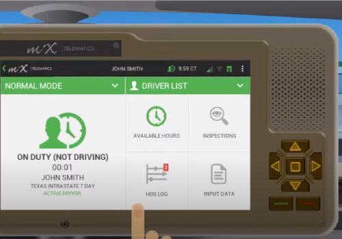 MiX ELD Driver Training: Logging In
